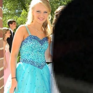 Blue Prom Dress